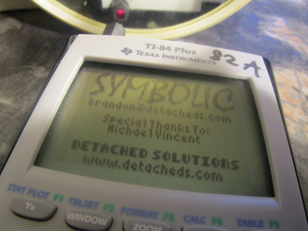 TI-84 Plus (OS TI-82 Advanced)