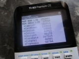 TI-83 Premium CE + Appli Cesium