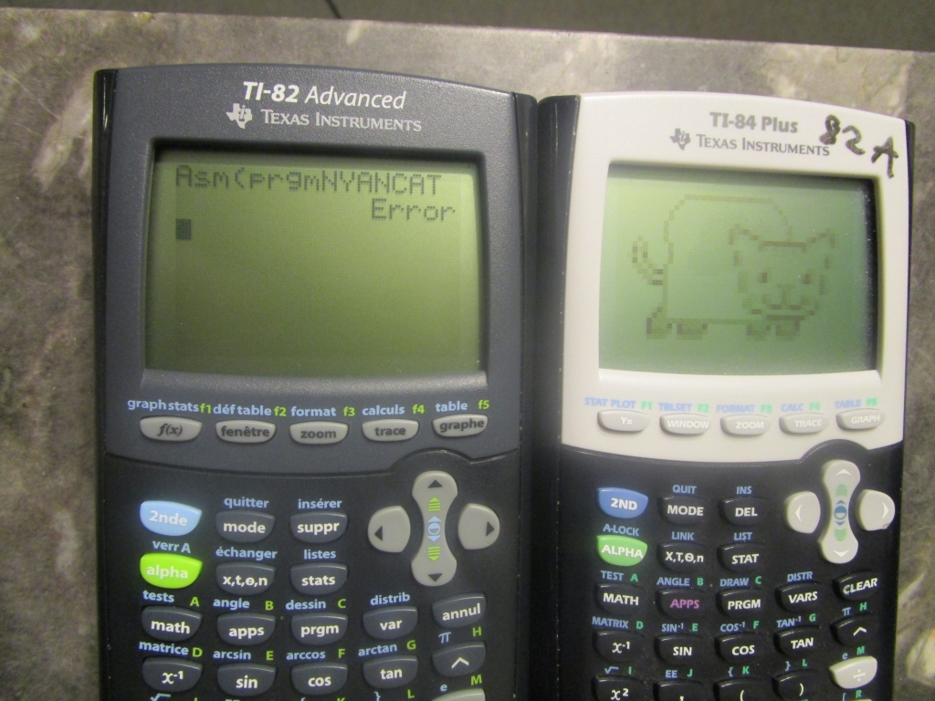 TI-82A & TI-84+(OS 82A)