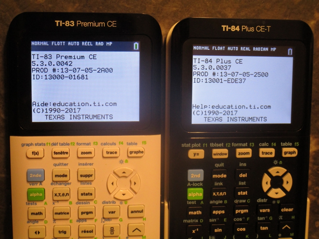 TI-83PCE/84+CE 5.3