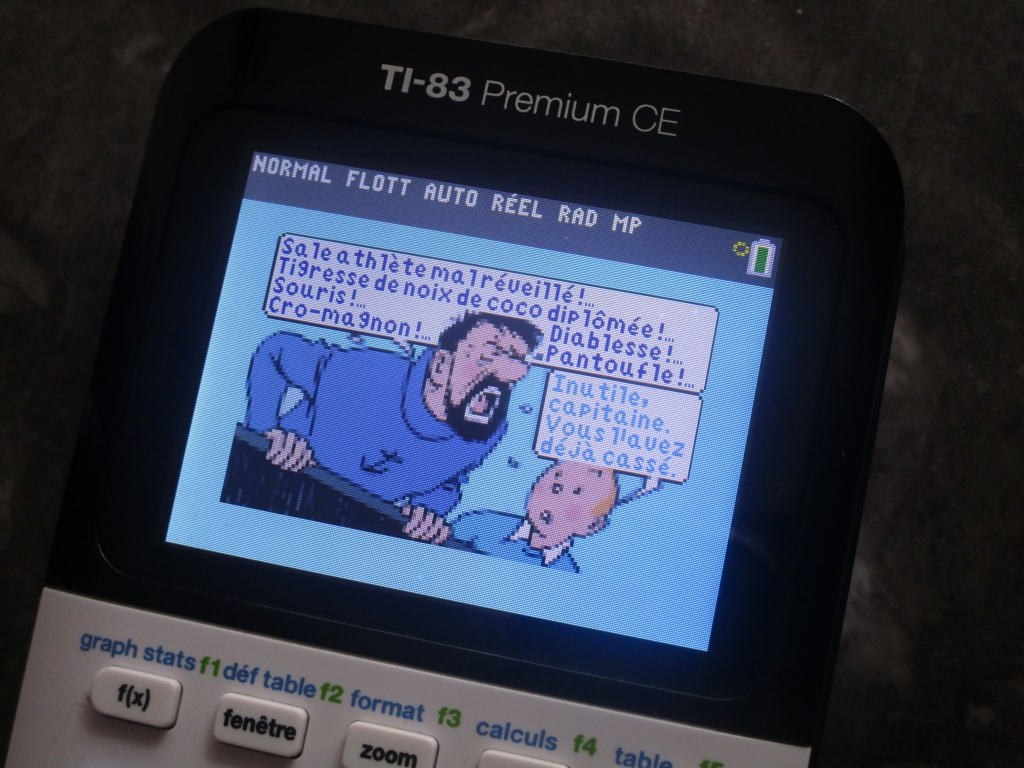 TI-83 Premium CE: Haddock-o-tron