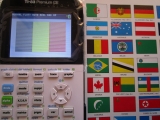 TI-83 Premium CE + Drapeaux