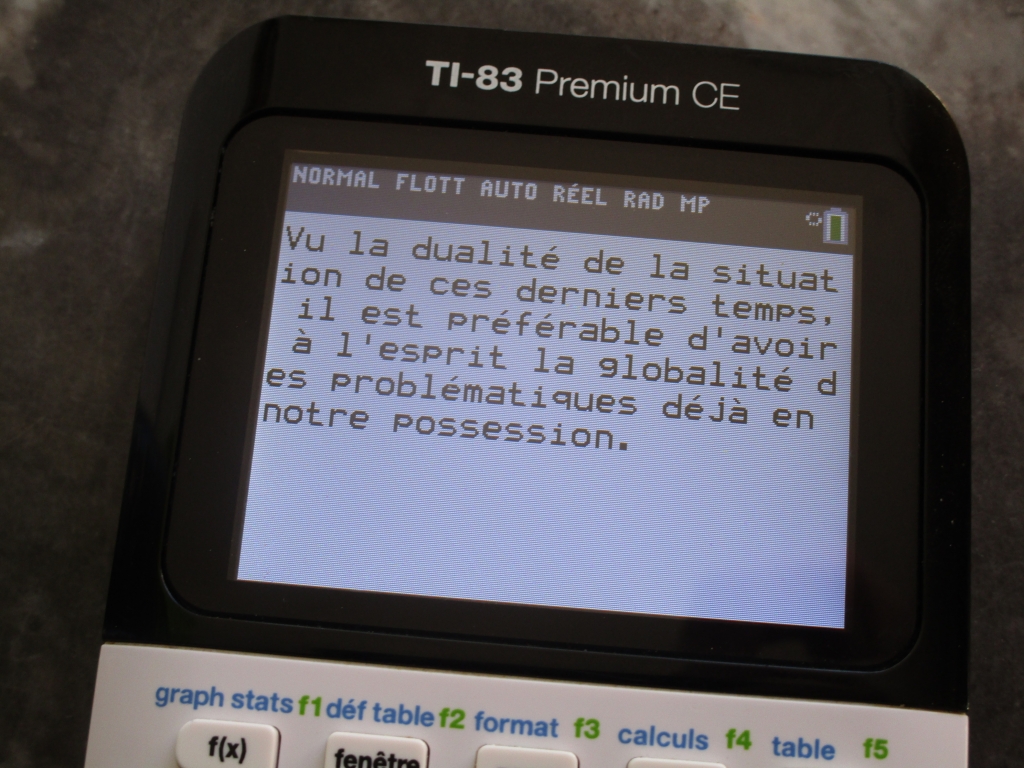 TI-83 Premium CE + Pipotron