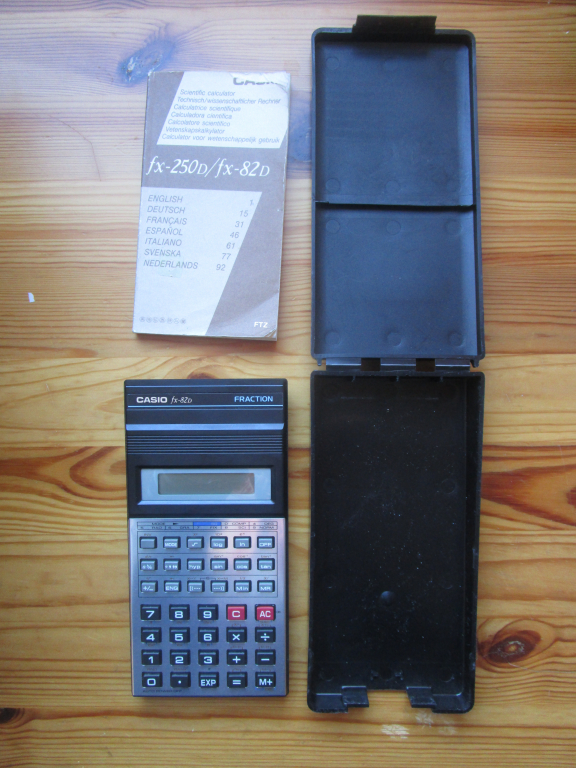 Casio fx-82D Fraction