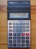 Casio fx-82D Fraction