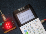 TI-83 Premium CE + micro:bit v2