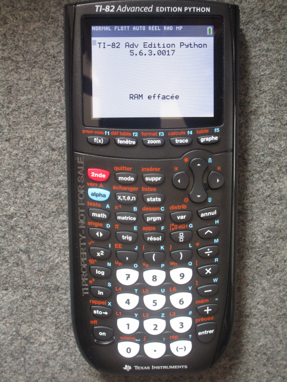 TI-82 Advanced Edition Python