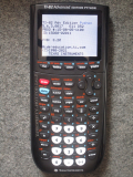 TI-82 Advanced Edition Python