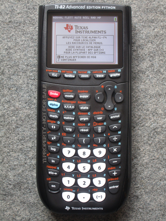 TI-82 Advanced Edition Python