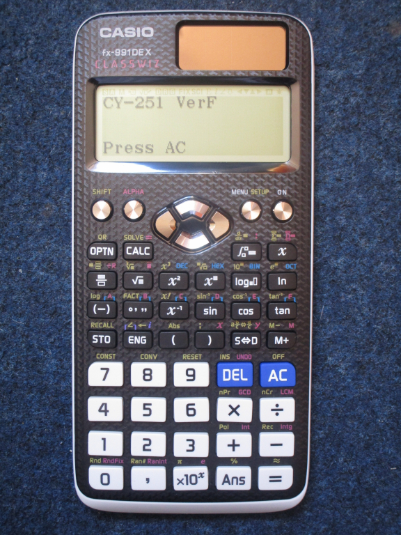 Casio fx-991DE X Classwiz