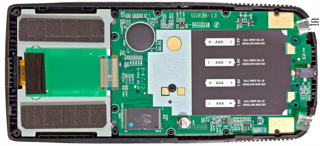 PCB TI-83 Plus 1057211047 rev. F