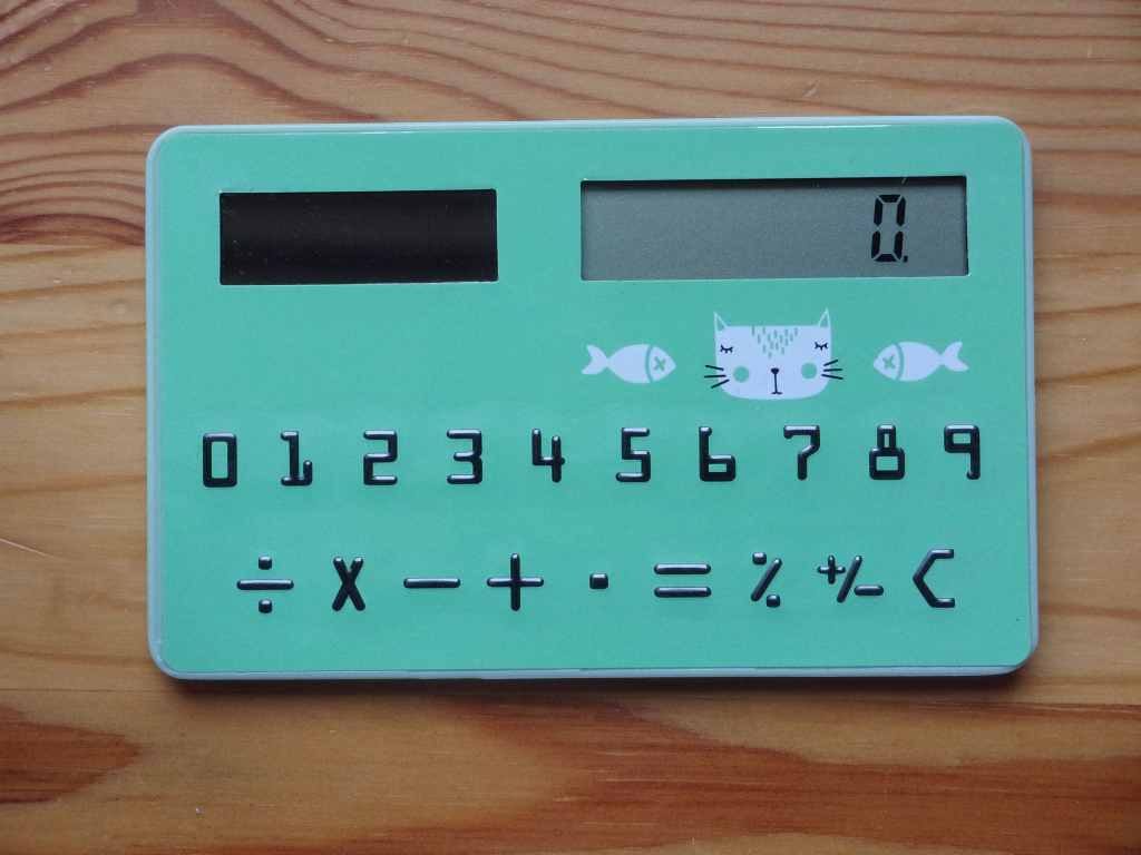 Carte calculatrice cent20