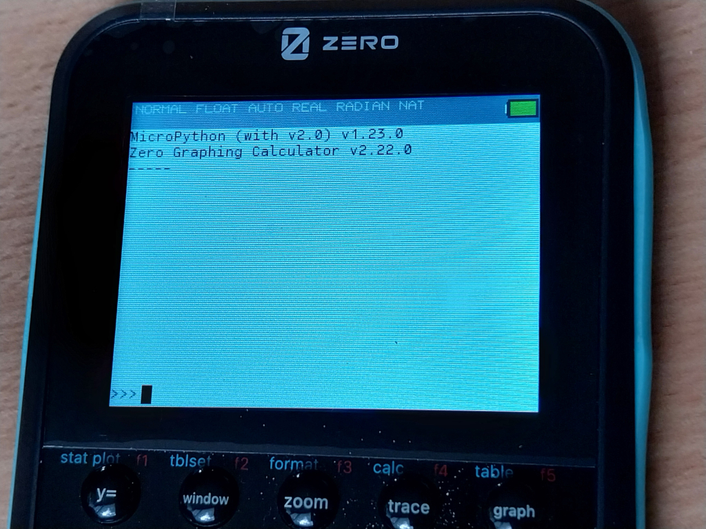 Zero ZGC3 + Python 1.23.0