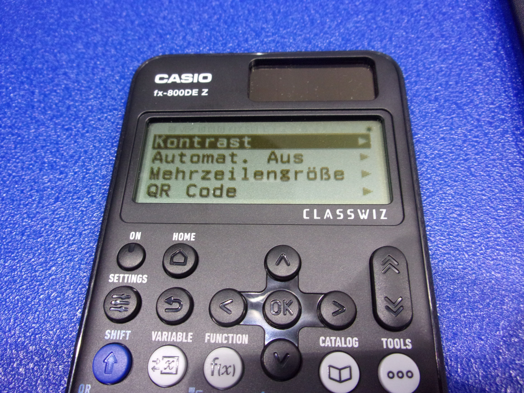 Casio fx-800DE CW