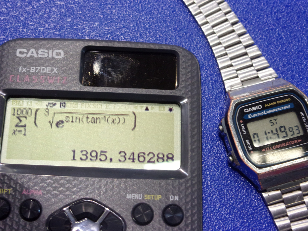 Casio fx-87DE X