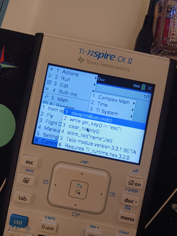 TI-Nspire CX II + Tello
