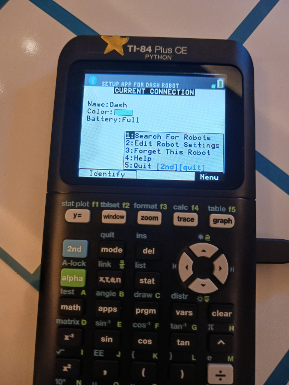 TI-84+CE Python + SetDash app