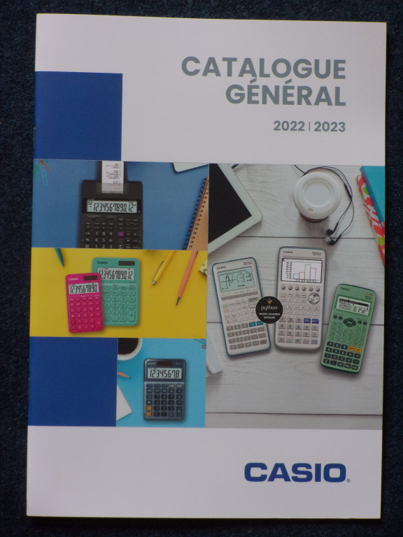 Catalogue Casio 2022-2023