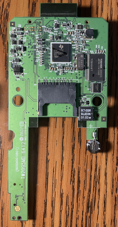 Motherboard PCB front