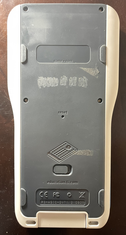 back