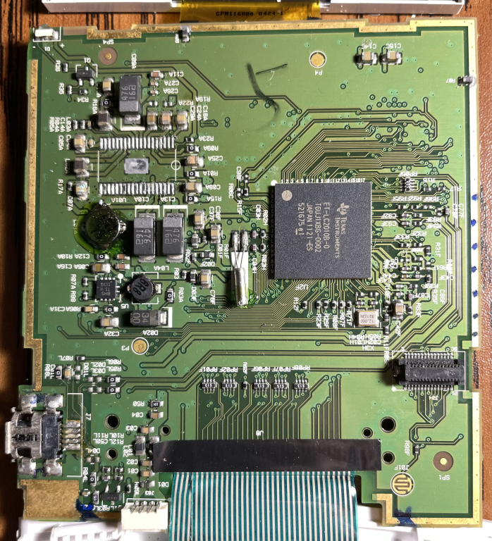 Motherboard PCB back