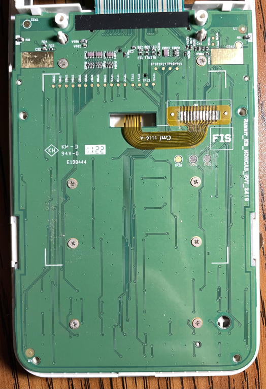 Keyboard PCB front
