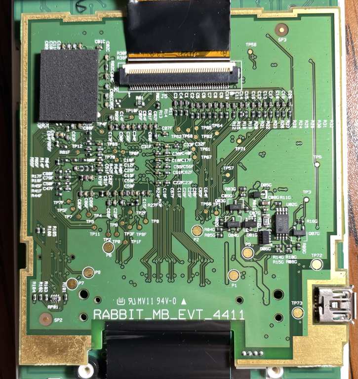 Motherboard PCB front