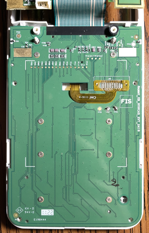 Keyboard PCB front