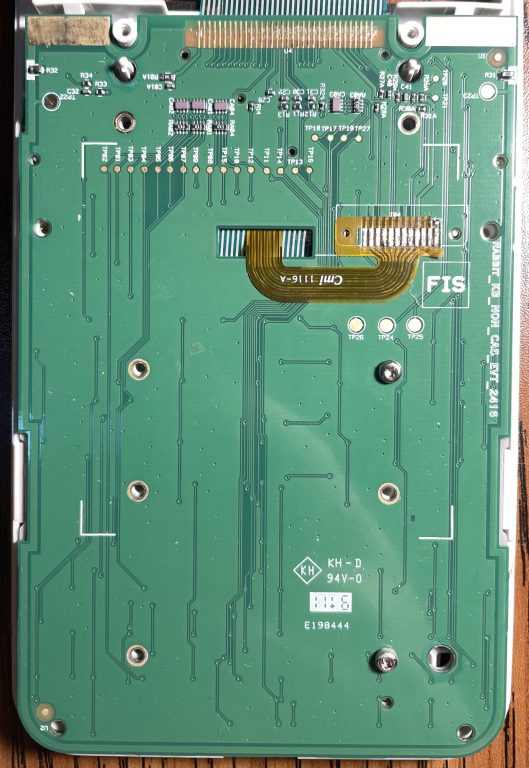 Keyboard PCB front