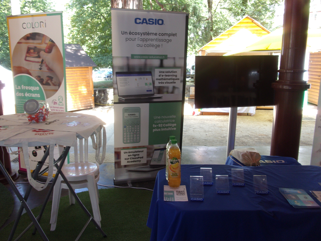 Stand Casio, Ludovia 2023