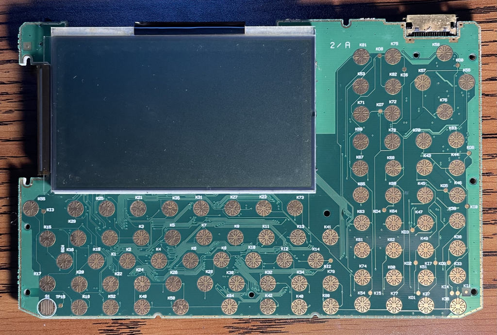 Motherboard PCB back