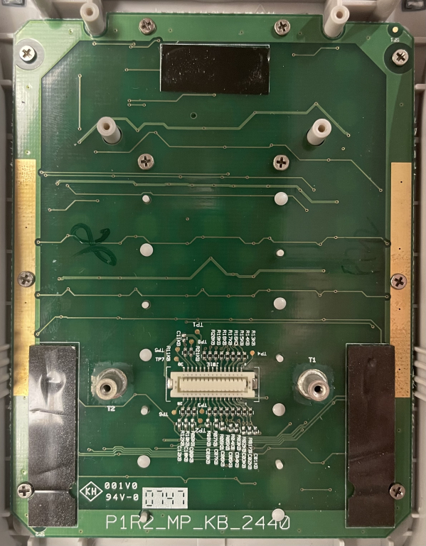 Keyboard PCB front