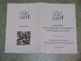 Dépliant AEIF