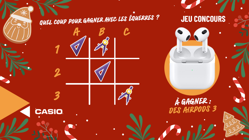 Jeu Concours Casio Noël 2023