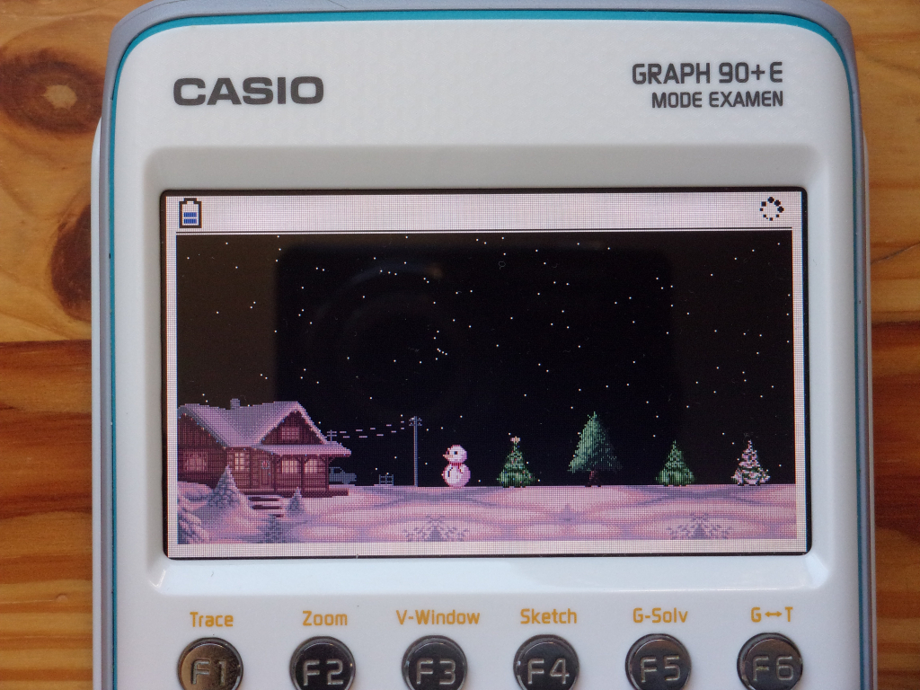 Casio Graph 90+E + Noël 2023