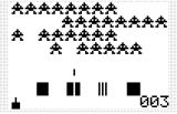 fx-8000G + Space Invaders
