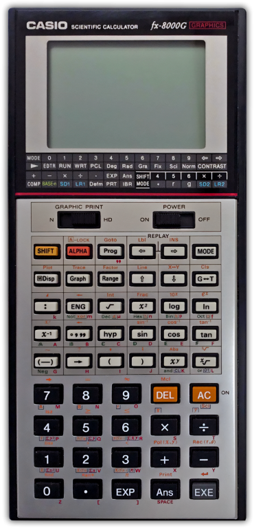 Casio fx-8000G