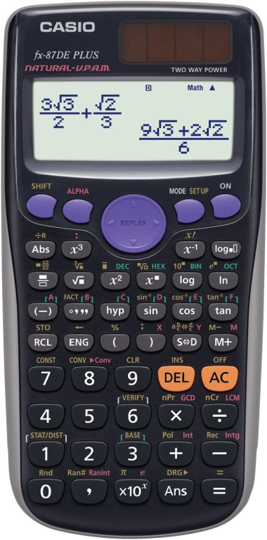 Casio fx-87DE Plus