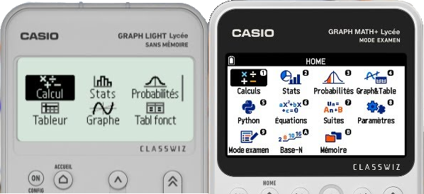 Casio Graph Light & Math+