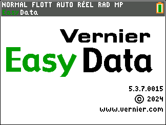 Vernier EasyData 5.3.7