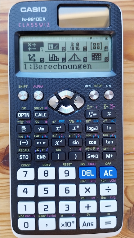 Casio fx-991DE X Classwiz