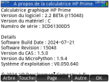 HP Prime G1 + OS 2.2.15048