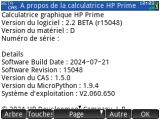 HP Prime G2 + OS 2.2.15048