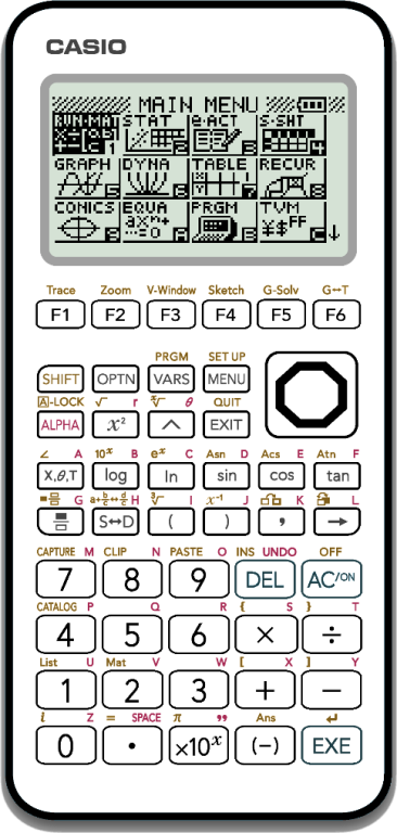 Simulateur web Casio fx-9750GIII