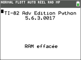 TI-82 Advanced Python + OS 5.6.3