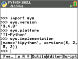 TI-83PCE + TI-Python 3.2.5.3