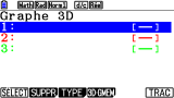 Graph 90+E Graphe 3D