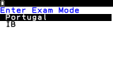 fx-CG100 V2 Exam Mode