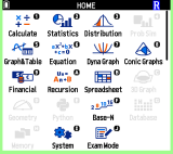 fx-1AU Graph V2 Exam Mode