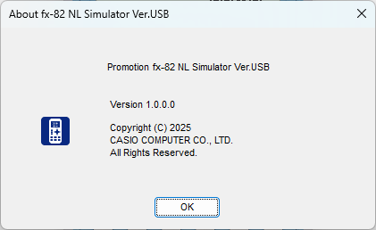 Emulateur fx-82NL USB